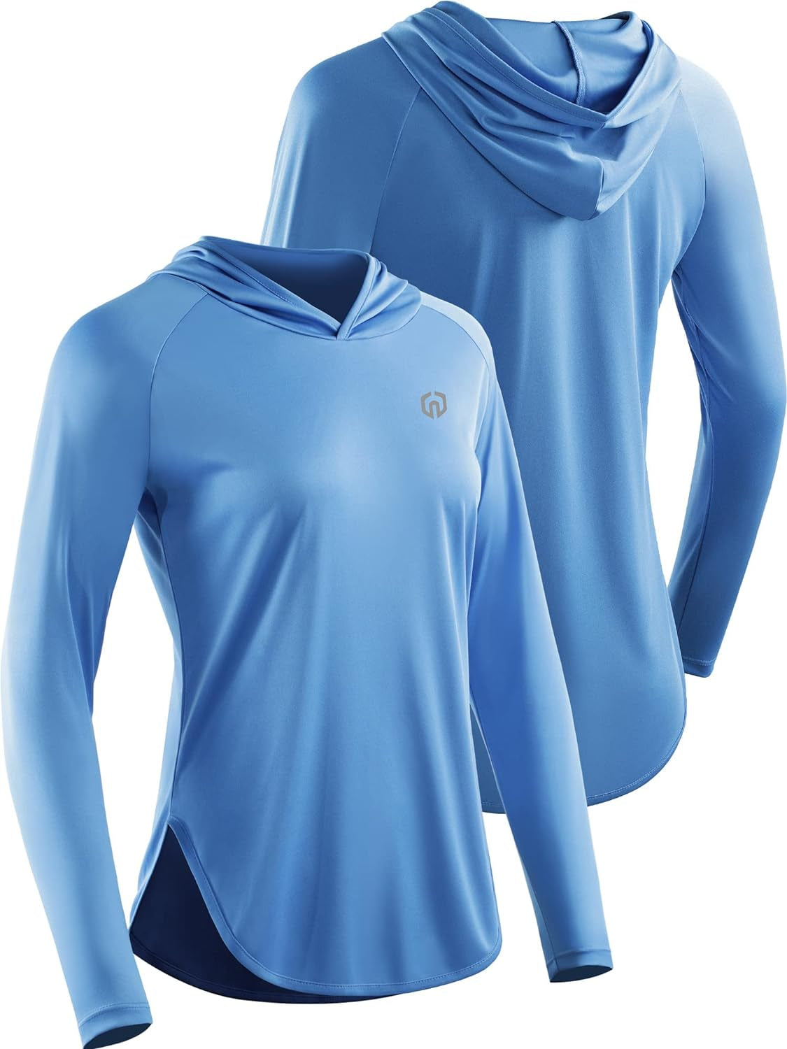 Women'S Sun Protection Running Shirts Workout Athletic Shirts with Hoods