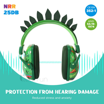 Kids Ear Protection Safety Ear Muffs Hearing Protectors Adjustable Noise Cancelling Headphones for Children Toddlers Autism Gift