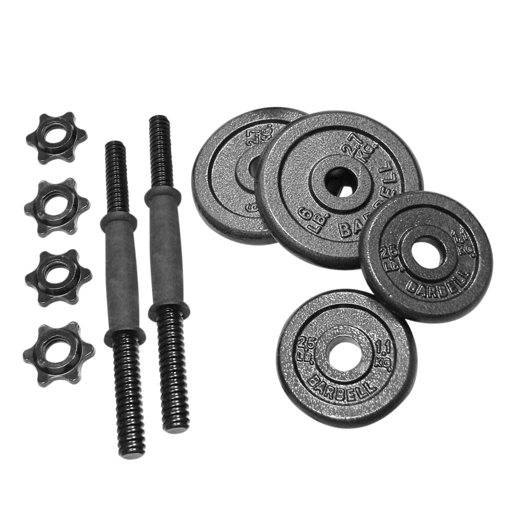 40Lb Adjustable Cast Iron Dumbbell Set