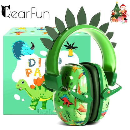 Kids Ear Protection Safety Ear Muffs Hearing Protectors Adjustable Noise Cancelling Headphones for Children Toddlers Autism Gift